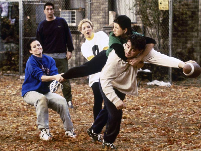 friends episode, the one with football
