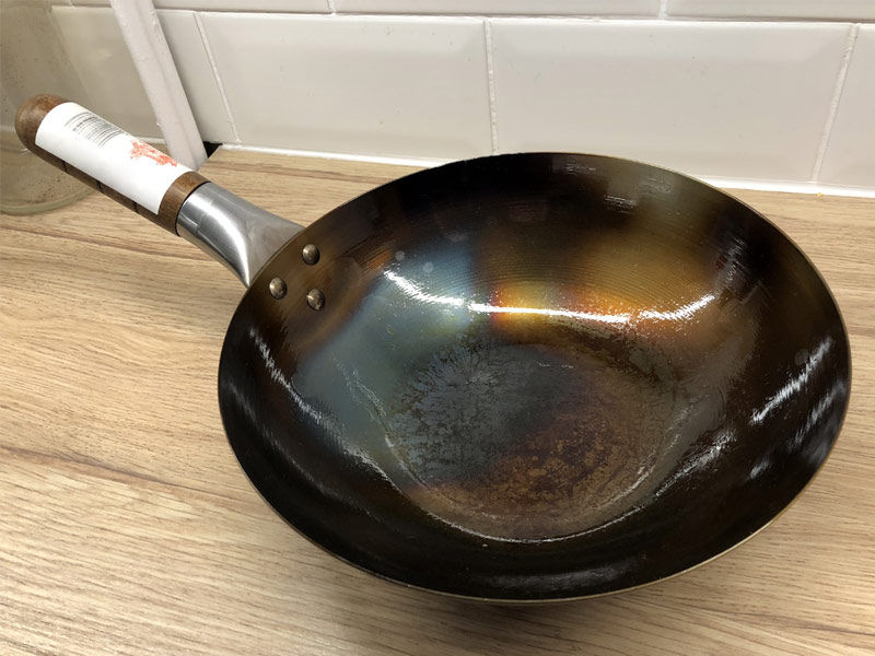 carbon steel wok