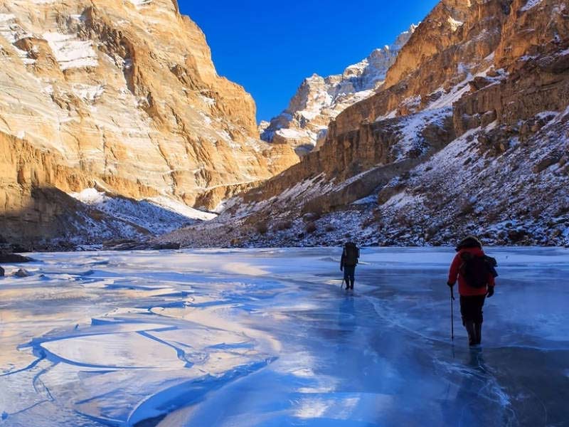 chadar trek location