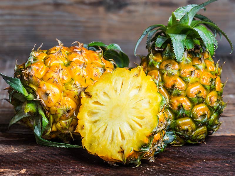 fresh pineapple