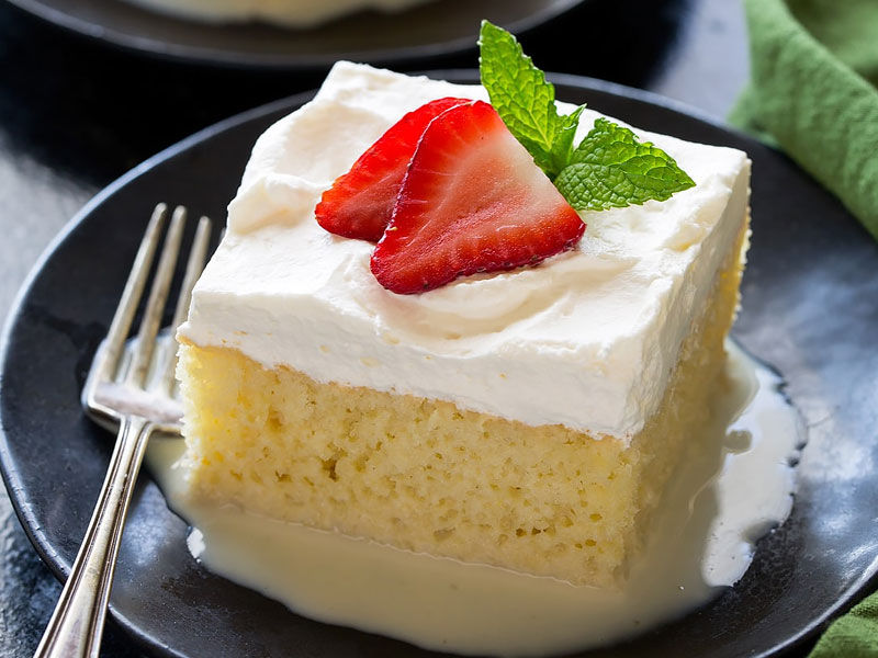 tres leche cake 