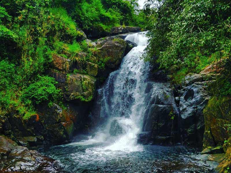 Meenmutty waterfalls