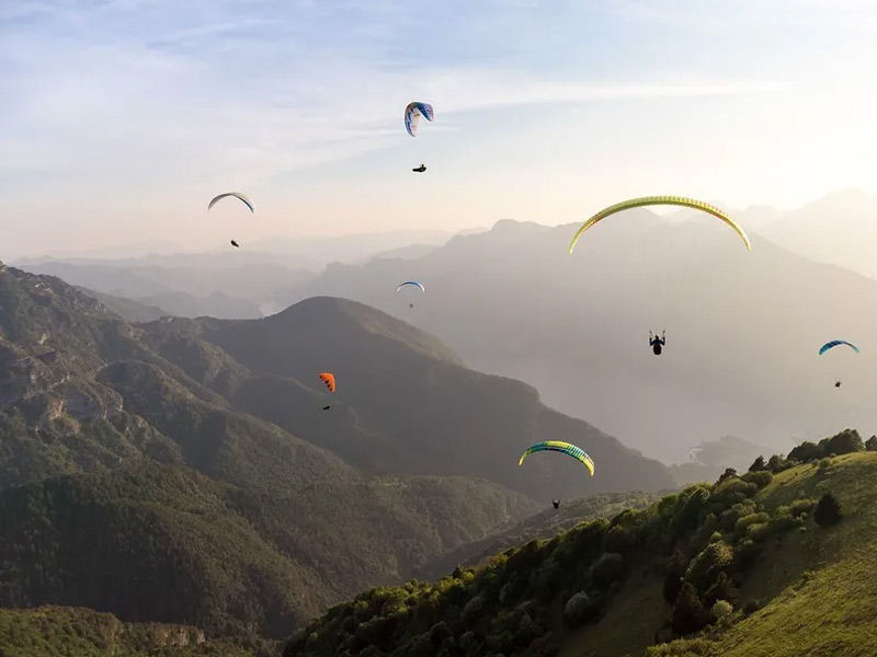 Naukuchiatal paragliding