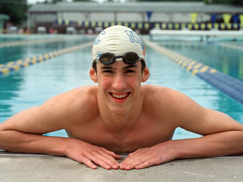 michael phelps young