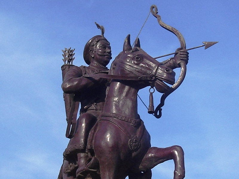 statue of prithviraj chauhan