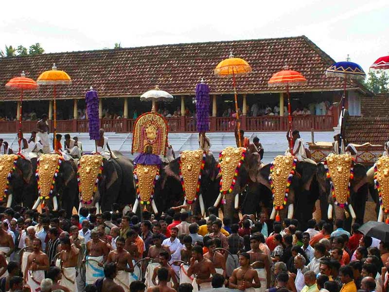 festival at guruvayur temple