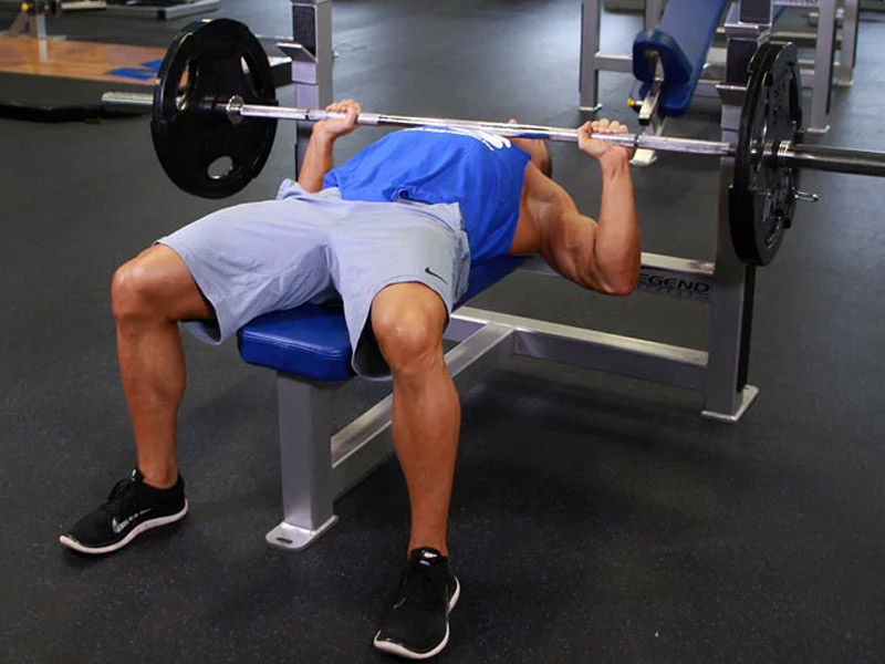 flat bench press