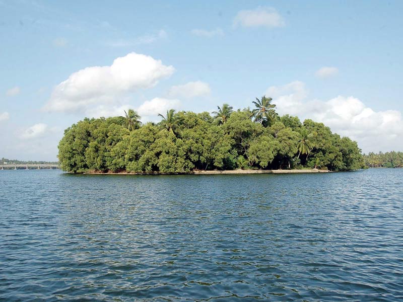 Ponnumthuruthu island