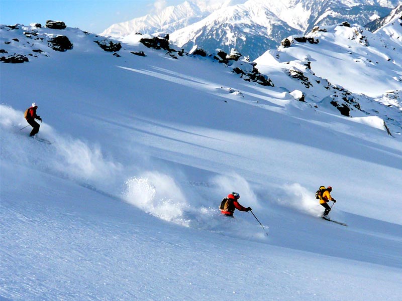auli skiing