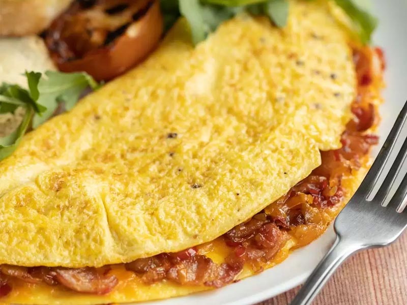 bacon omelet recipe
