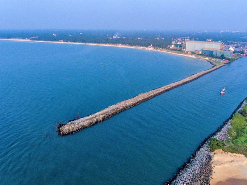 malpe beach aerial view