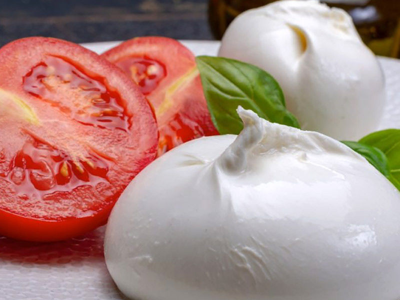 Burrata, italian food