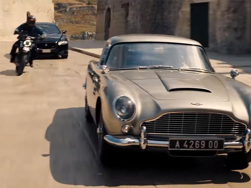 no time to die car, aston martin db5