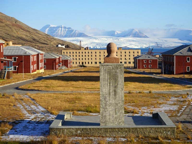 Pyramiden the ghost town