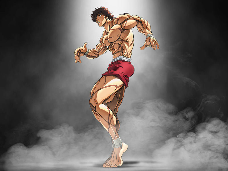 Download Baki Hanma Anime Portrait Wallpaper | Wallpapers.com