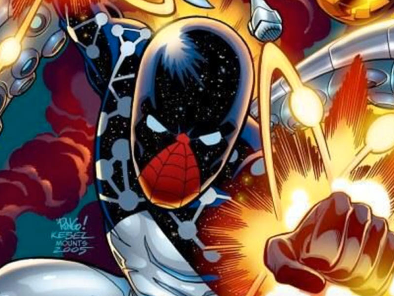 captain universe spider man suit