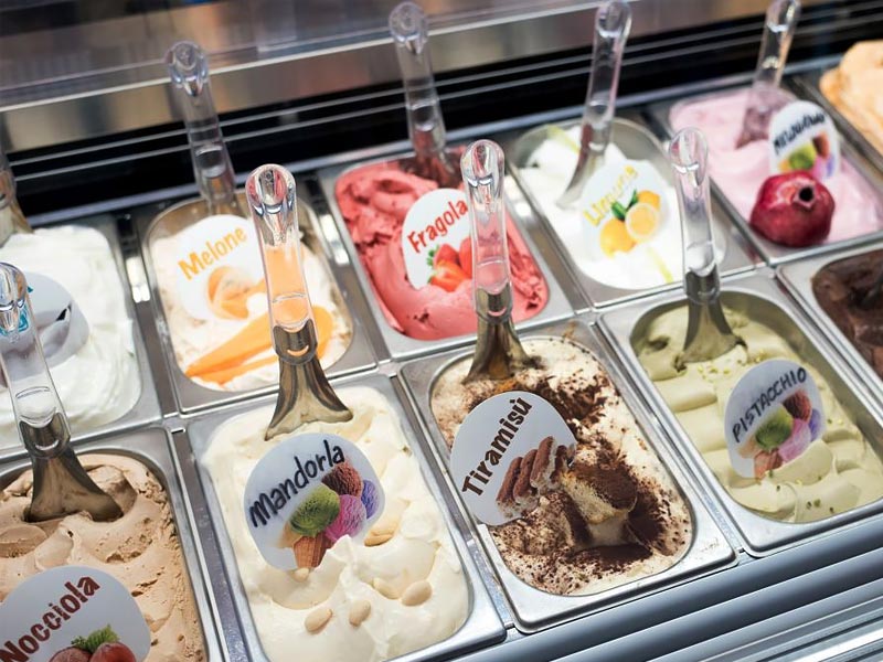 gelato, italian food