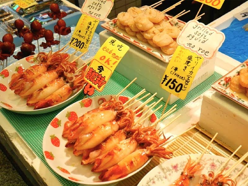 street food of kyoto