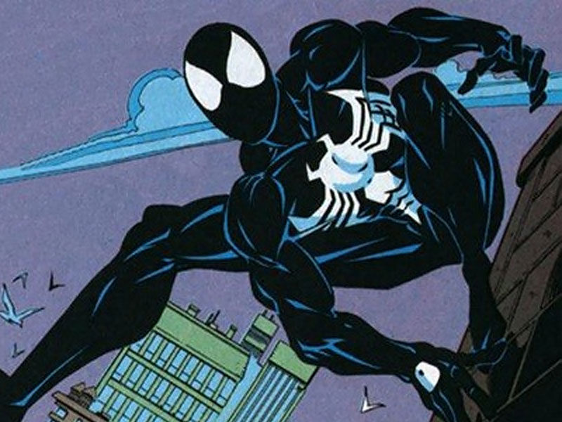 symbiotic suit, spiderman black suit