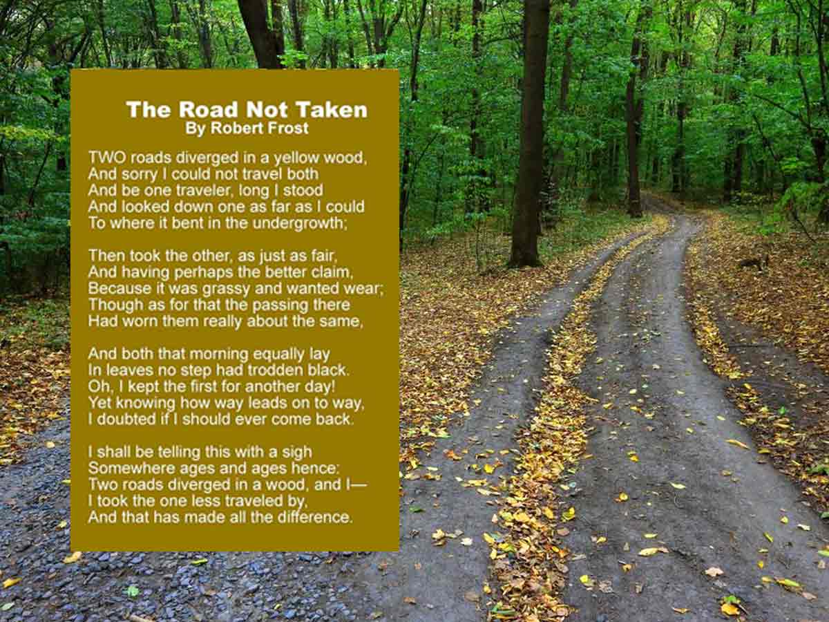 The Road Not Taken By Robert Frost Poem Analysis Payhip | My XXX Hot Girl