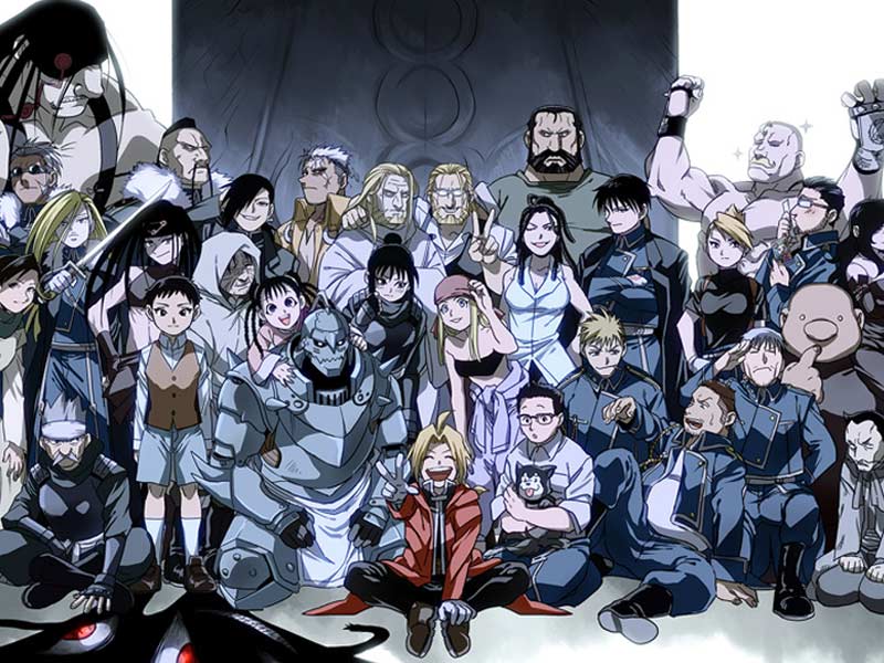 fullmetal alchemist, fullmetal alchemist brotherhood, fullmetal alchemist characters