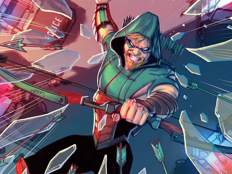 green arrow, oliver queen