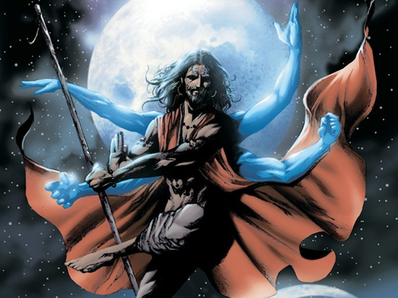 sadhu, sadhu comic, Indian superheroes