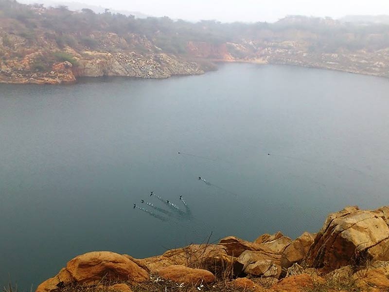 asola lake, bhardwaj lake