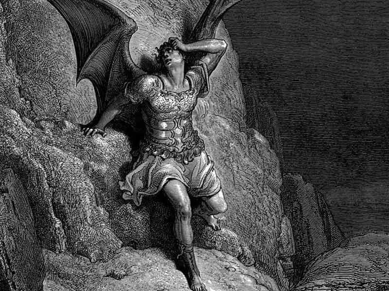 satan, paradise lost satan, lucifer