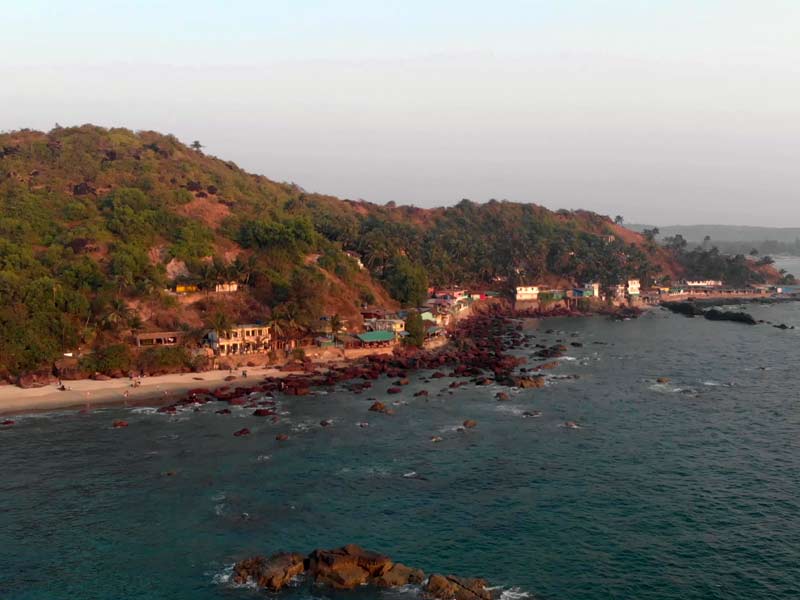 arambol beach, arambol beach goa