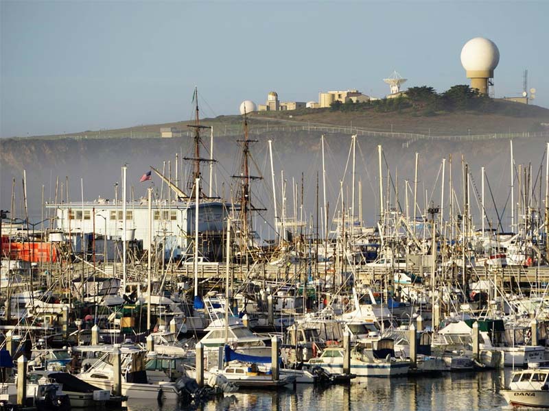 pillar point harbor, Half Moon Bay Beach