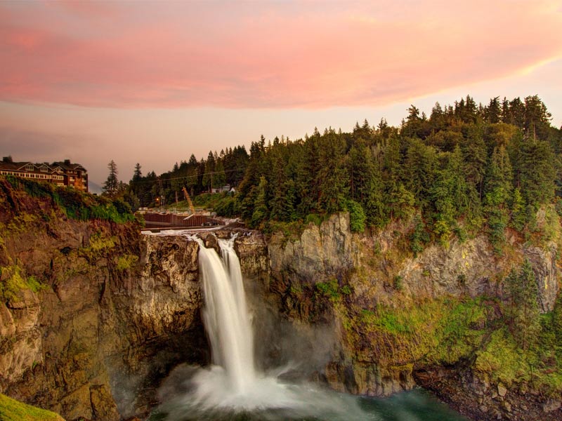 lake chelan , columbia river gorge, spokane, snoqualmie falls, north cascades national park, san juan islands, olympic national park