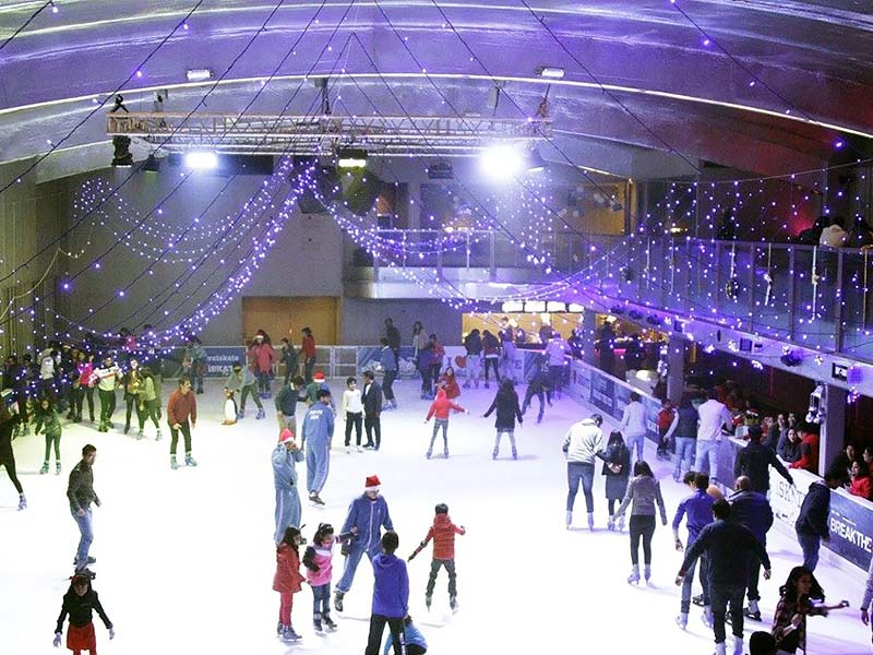 ice skating delhi