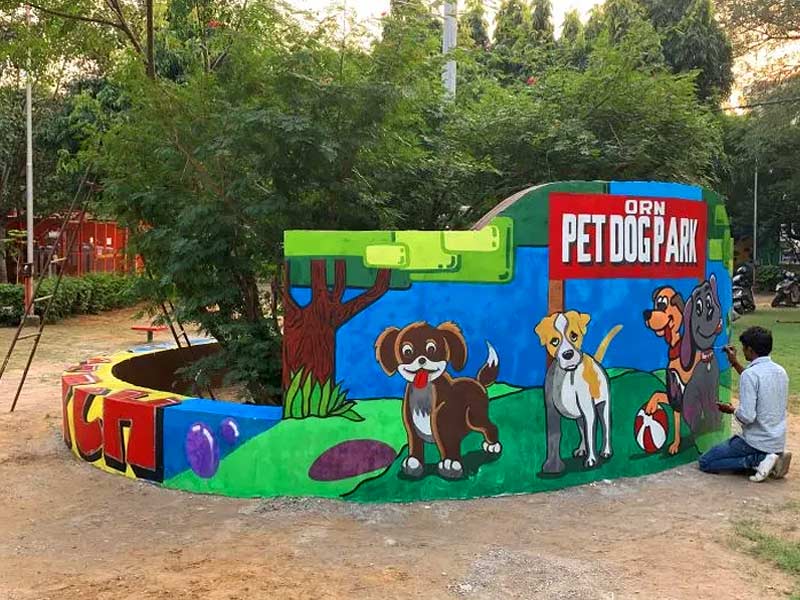 doggo friendly parks, sundar nursery cover, japanese park delhi, siri fort park, deer park.hauz khas, lodhi garden, nehru park, sunder nursury, sanjay van, delhi pet dog park
