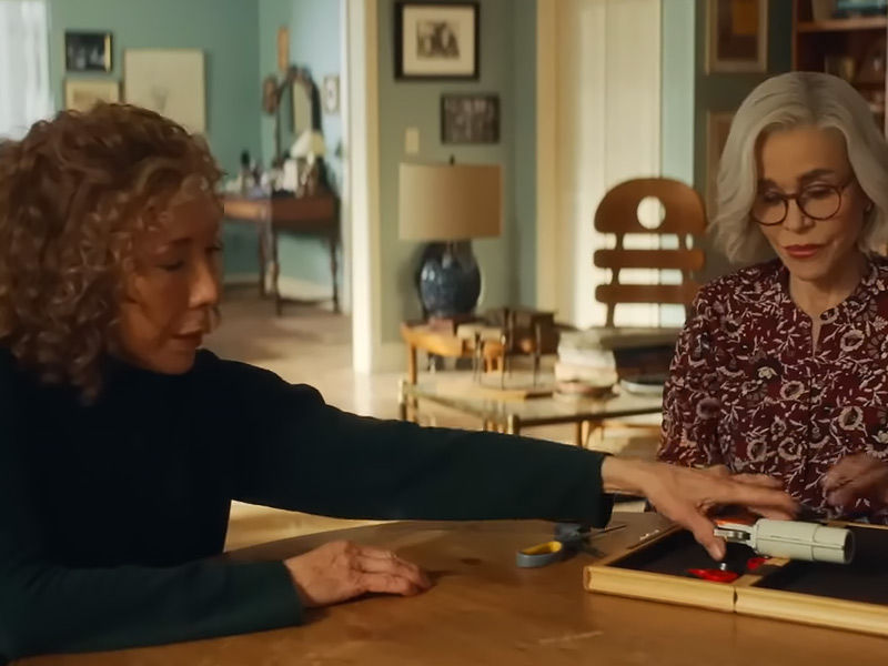 Moving On For Jane Fonda & Lily Tomlin, Vengeance Is A Lukewarm Dish