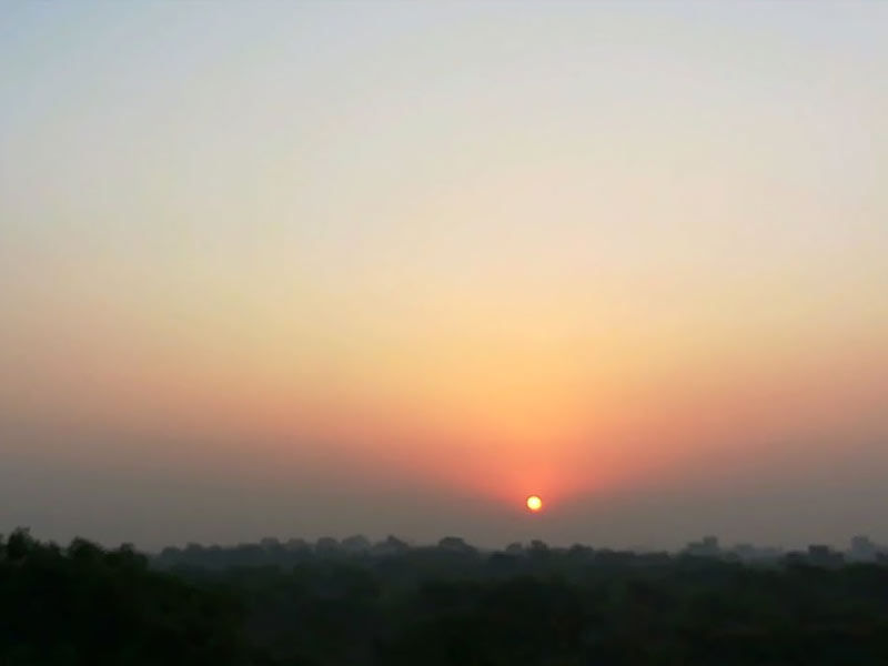 6 Most Beautiful Sunsets Spots In Delhi