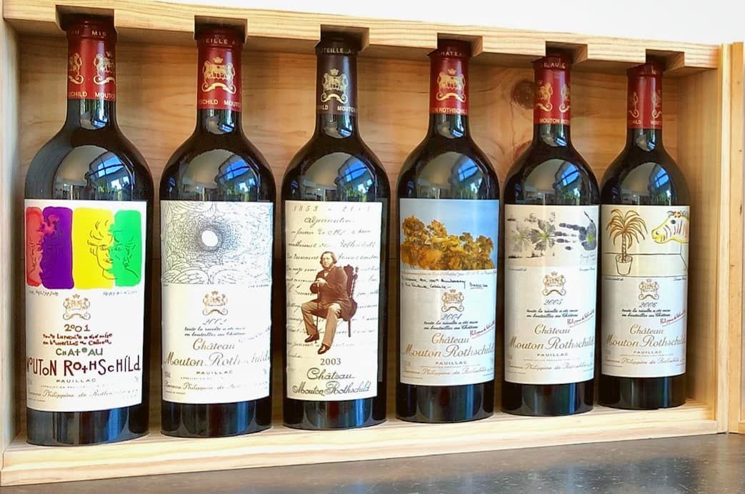 木桐垂直年份回收實例