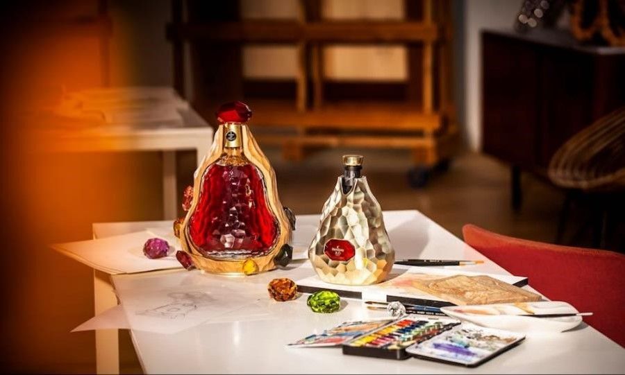 軒尼詩世紀之美藝術裝置與水晶瓶