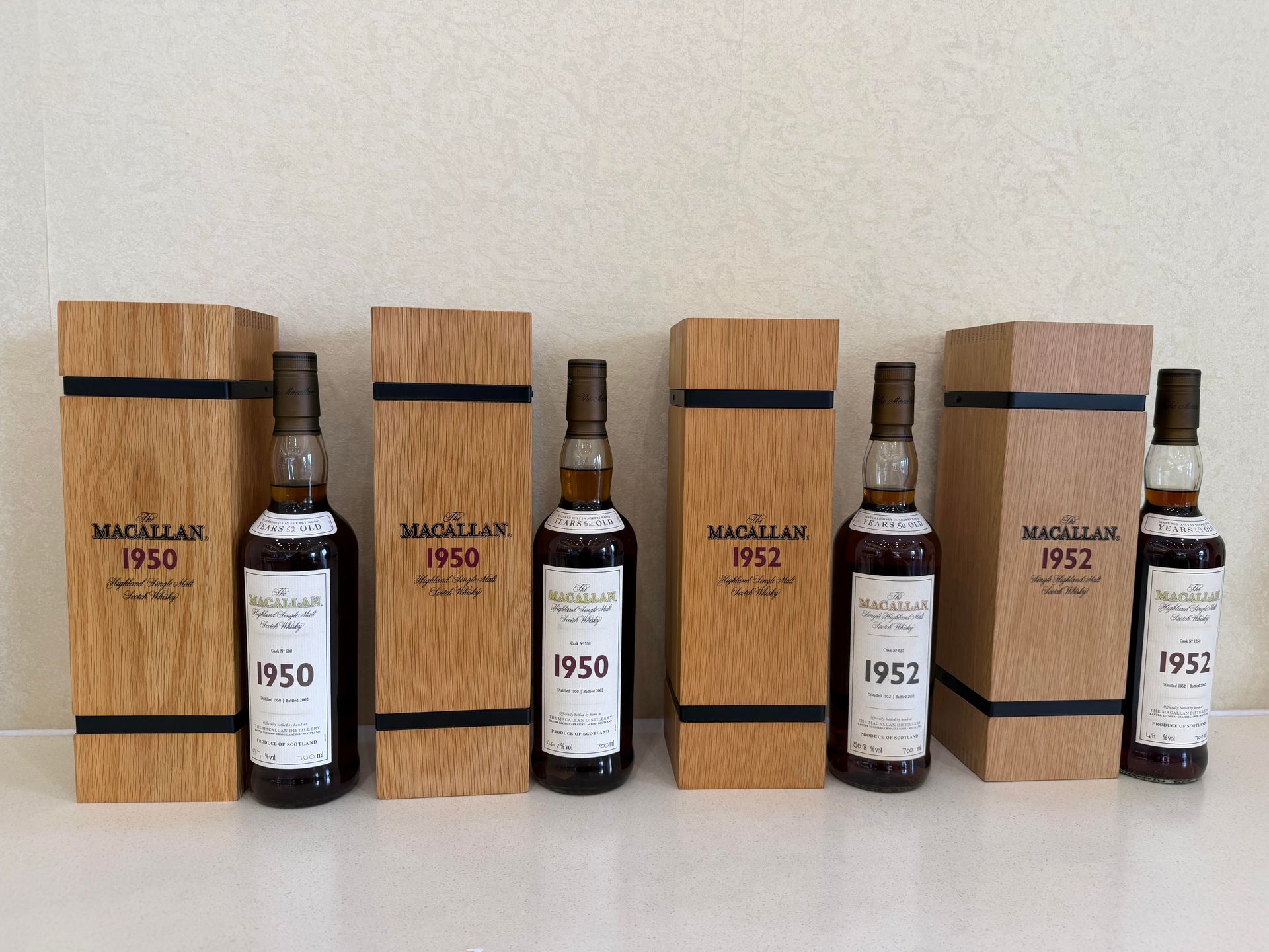 Macallan Fine & Rare 單桶與舊版雪莉桶年份酒估價差異