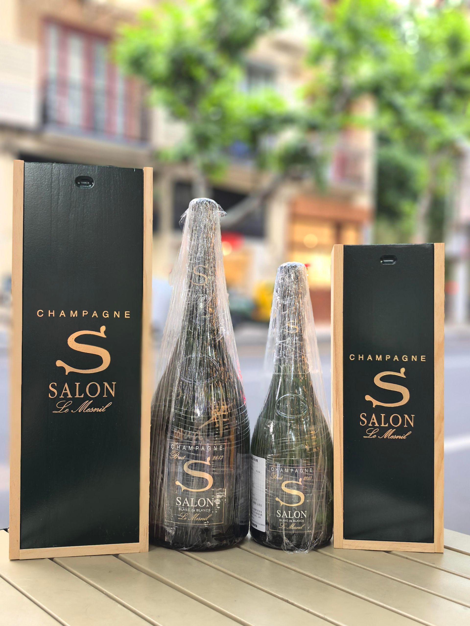 Salon Le Mesnil 白中白香檳與 Le Mesnil-sur-Oger 白堊土風土示意