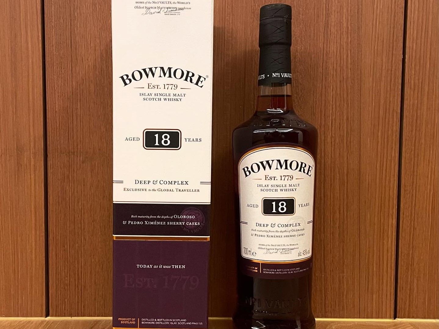Bowmore 18年 Deep & Complex 回收