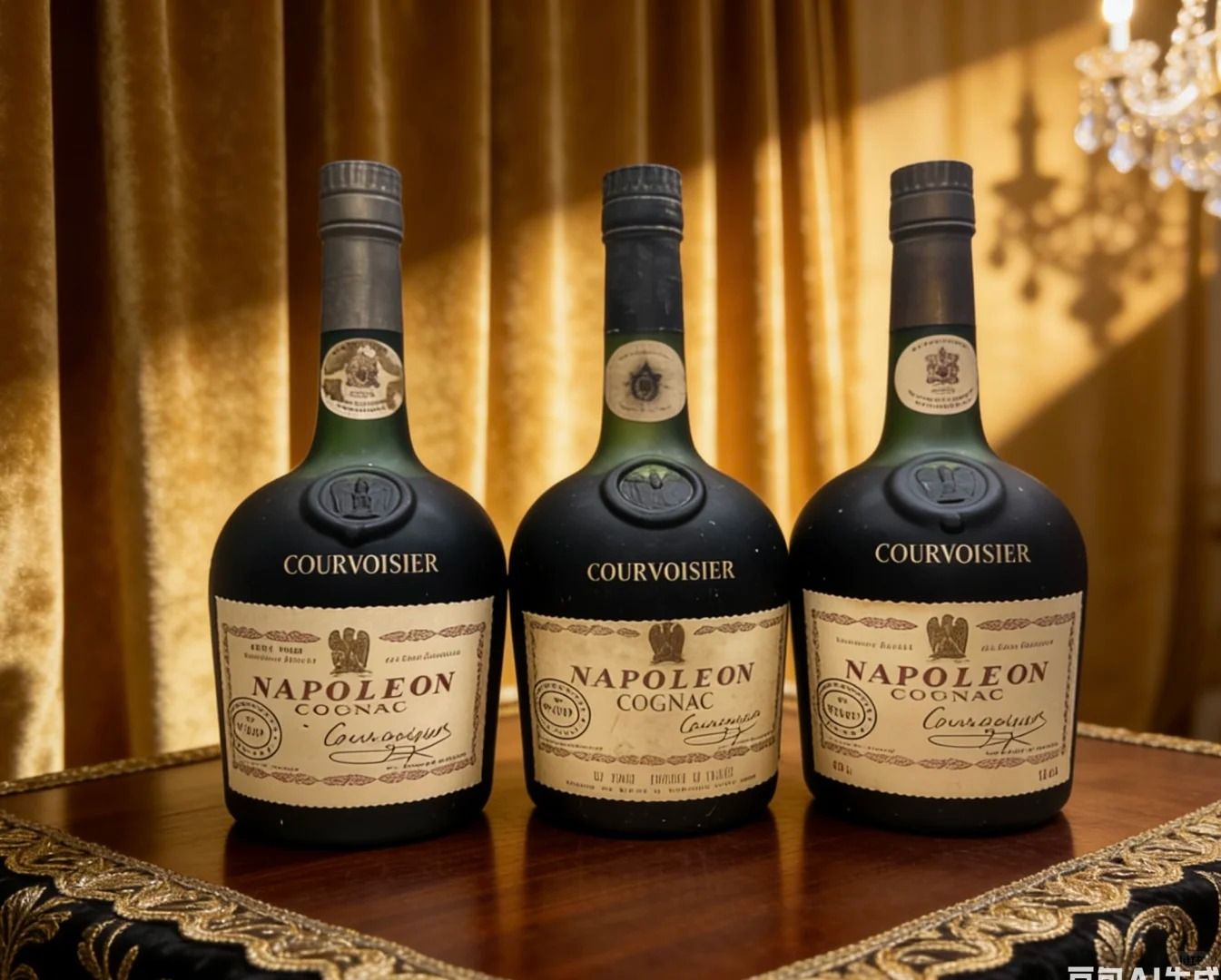 拿破崙老酒鑑定實景