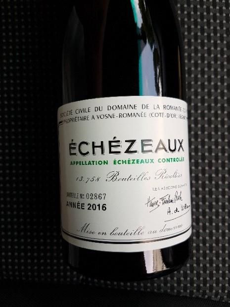 DRC Échézeaux 2016 依瑟索紅酒回收估價