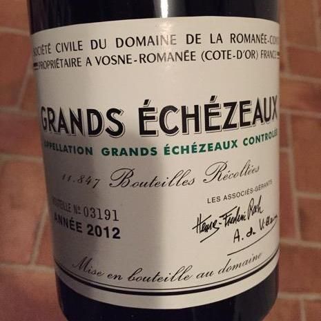 DRC Grands Échézeaux 2012 大依瑟索紅酒產品圖
