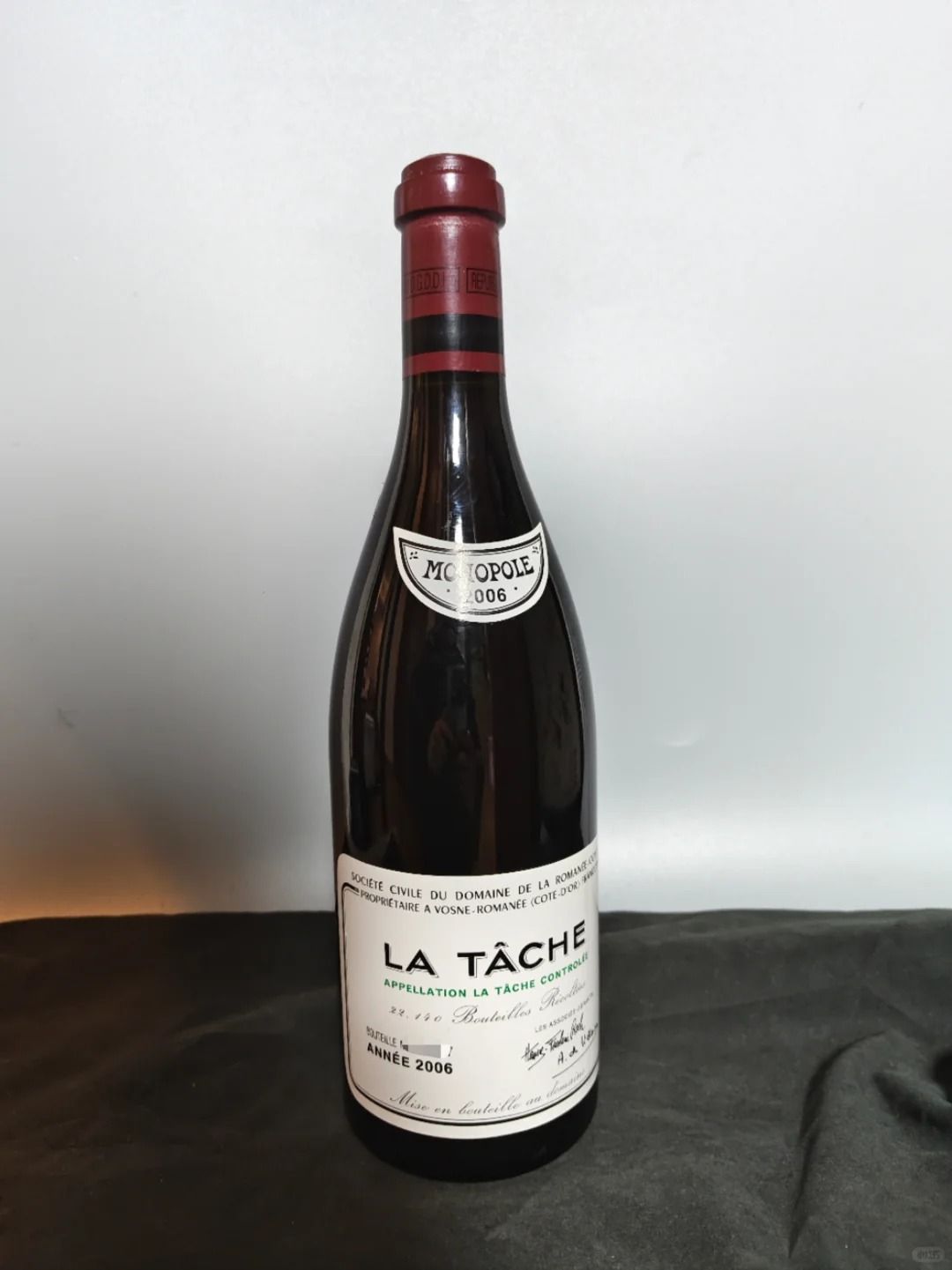 La Tâche 2006 拉塔希紅酒回收