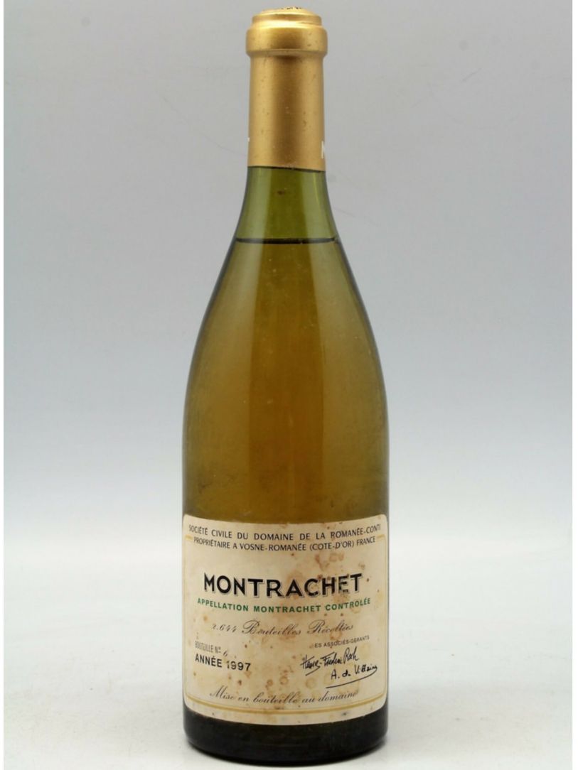 DRC Montrachet 1997 蒙哈榭老年份回收