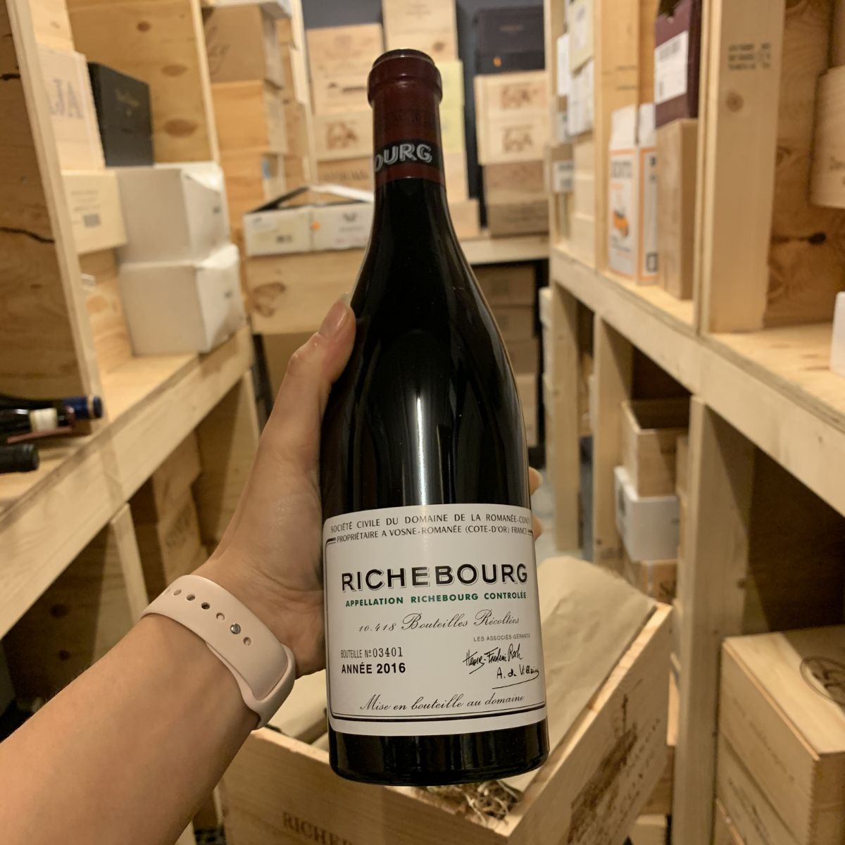 DRC Richebourg 李奇堡瓶身細節與回收估價