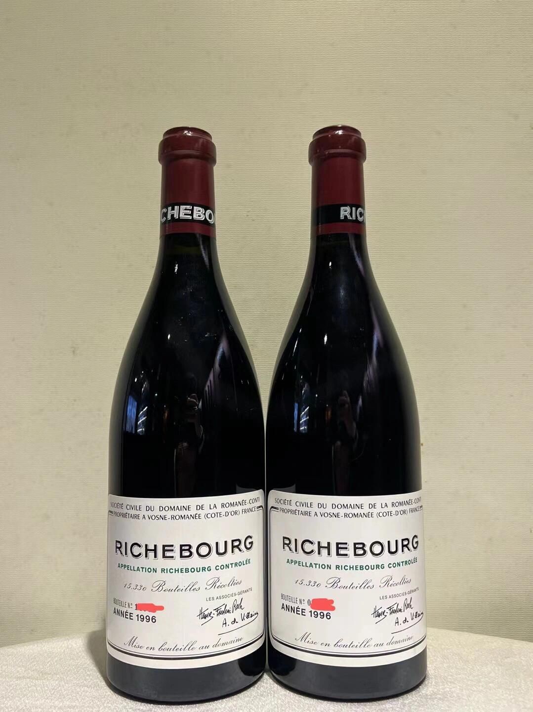 DRC Richebourg 1996 回收估價