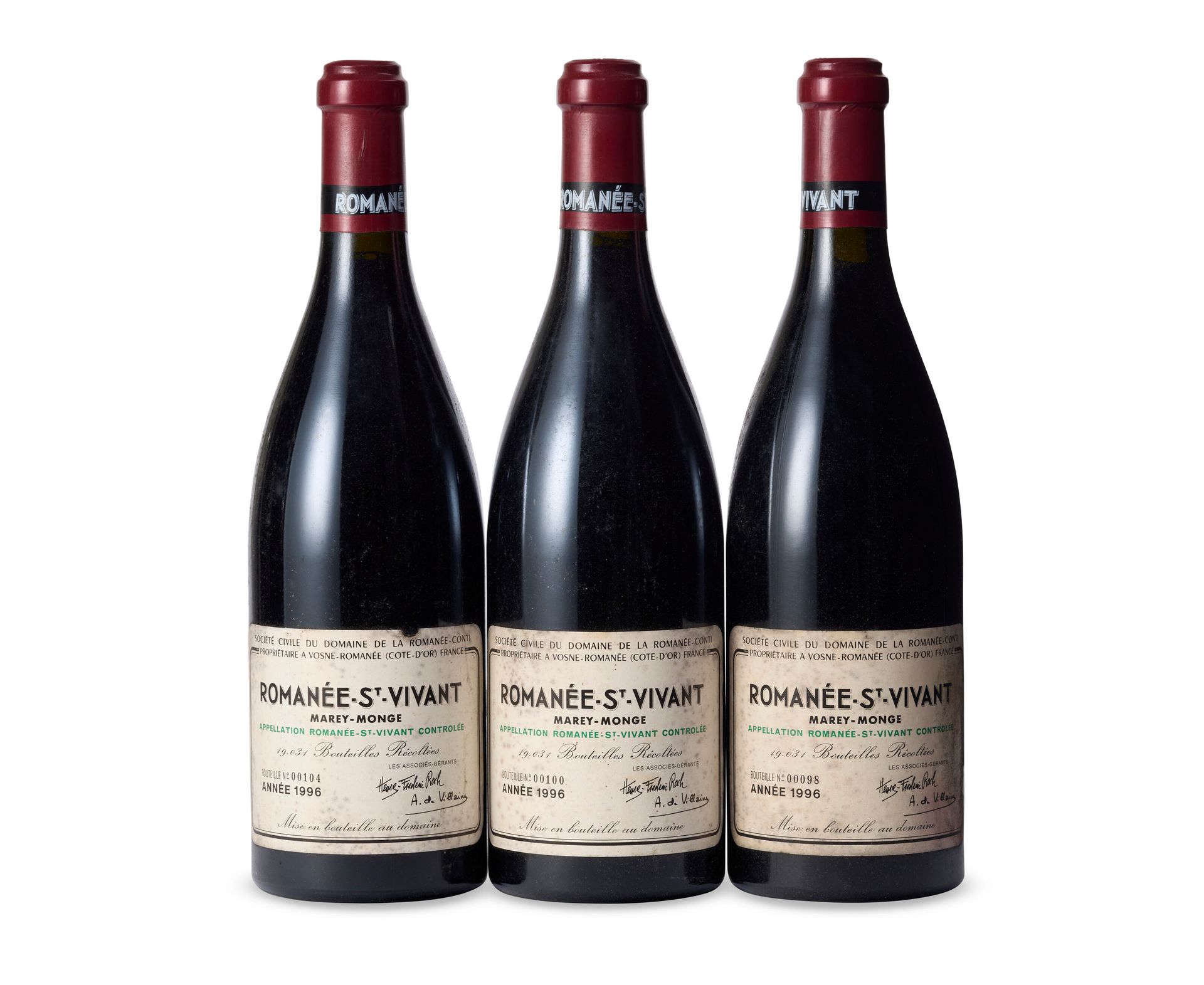 Romanée-Saint-Vivant RSV 紅酒回收
