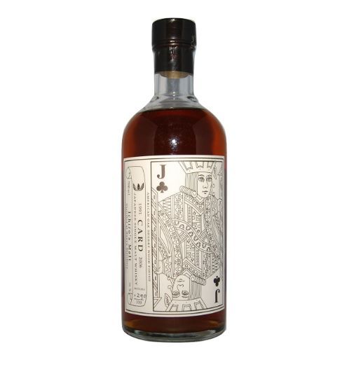 羽生撲克牌系列梅花 J 單瓶細節